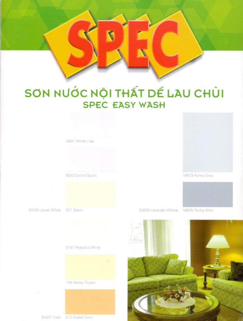 Sơn Spec Easy Wash