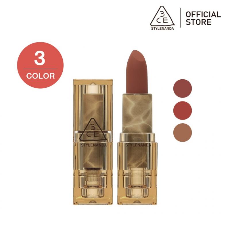 Son thỏi 3CE vỏ trong suốt 3CE Soft Matte Lipstick 3.5g