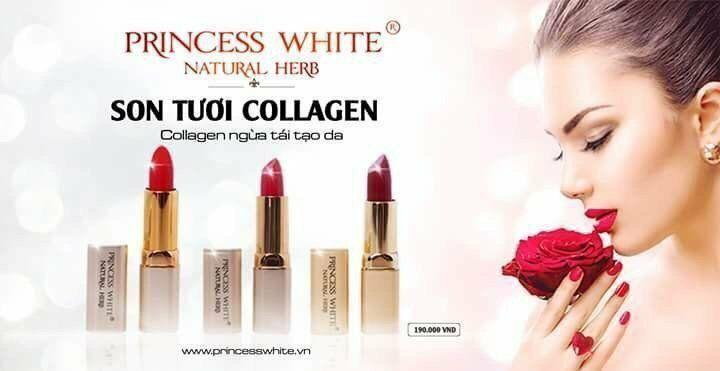 Son tươi Collagen Princess White