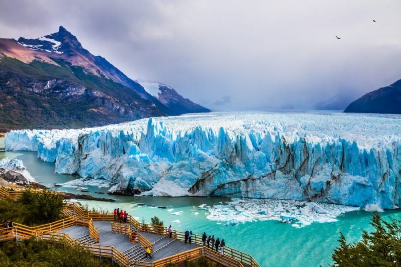 Sông băng Perito Moreno ở Argentina