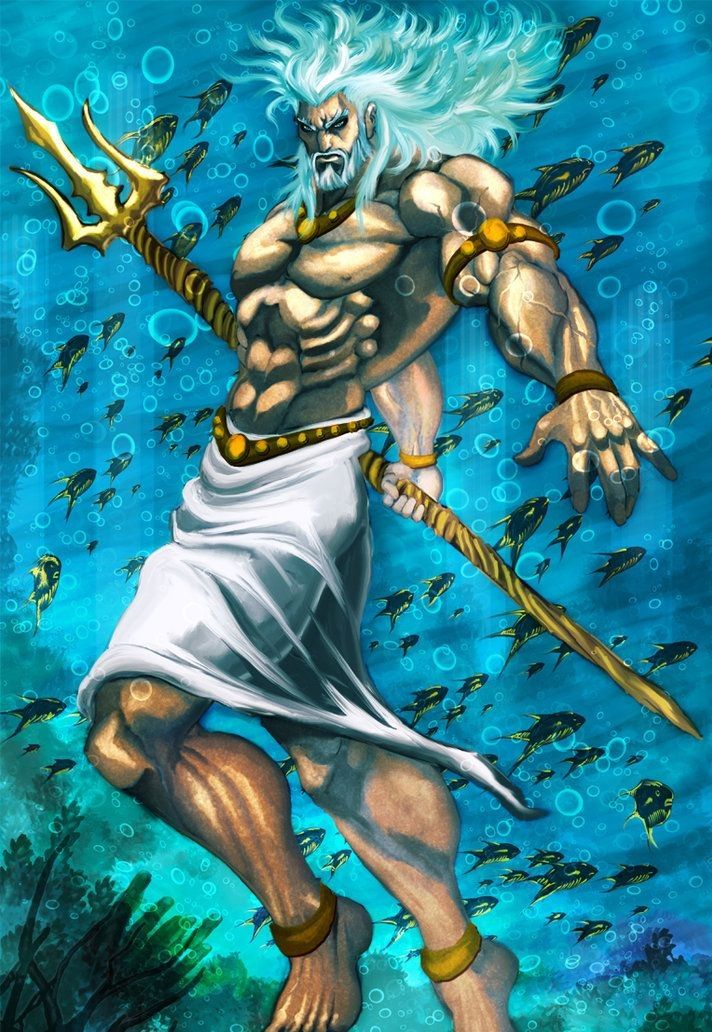 Thần Poseidon