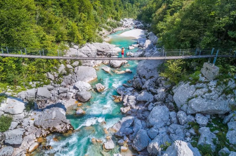 Sông Soca, Slovenia, Italy