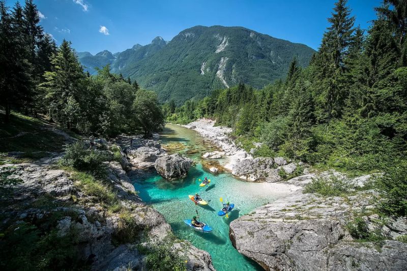 Dòng sông Soca, Italy