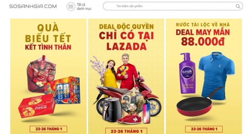 Trang web so sánh giá uy tín và chính xác nhất Việt Nam
