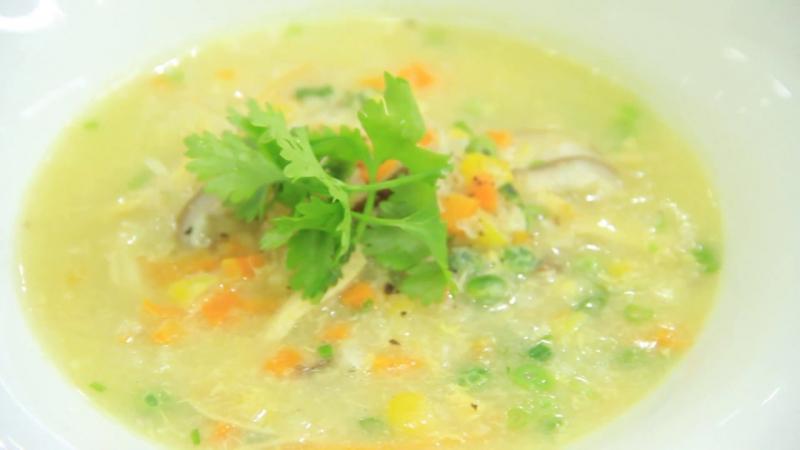 Soup yến mạch