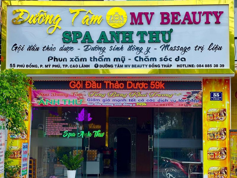 Spa Dưỡng Tâm Anh Thư