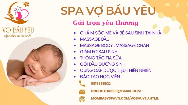 Spa Vợ Bầu Yêu chăm sóc mẹ và bé toàn diện tại Cần Thơ