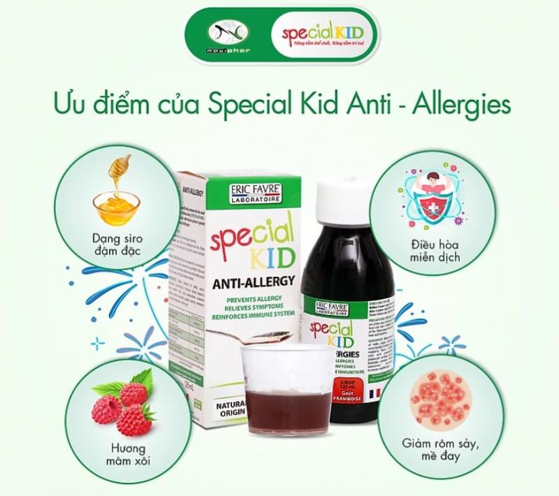 Special Kid Anti-Allergies - Hỗ trợ làm giảm các triệu chứng của dị ứng mẩn ngứa, nổi mề đay