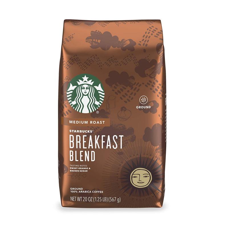 Starbucks Breakfast Blend Ground Coffee