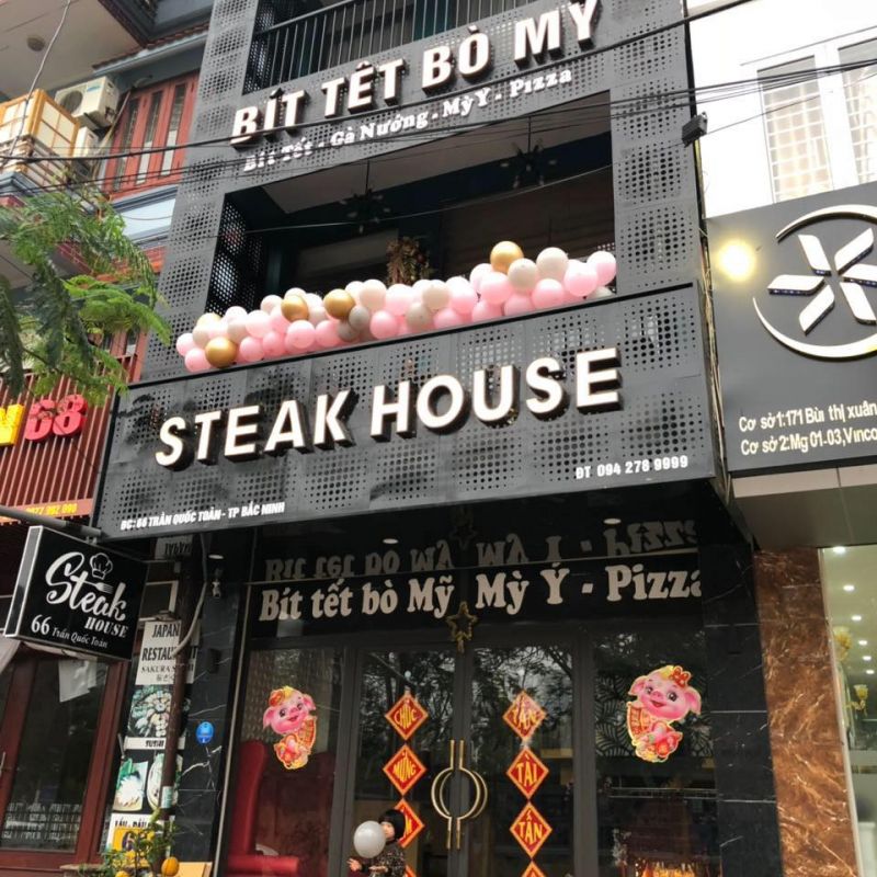 Quán Steak House 66 tại Bắc Ninh