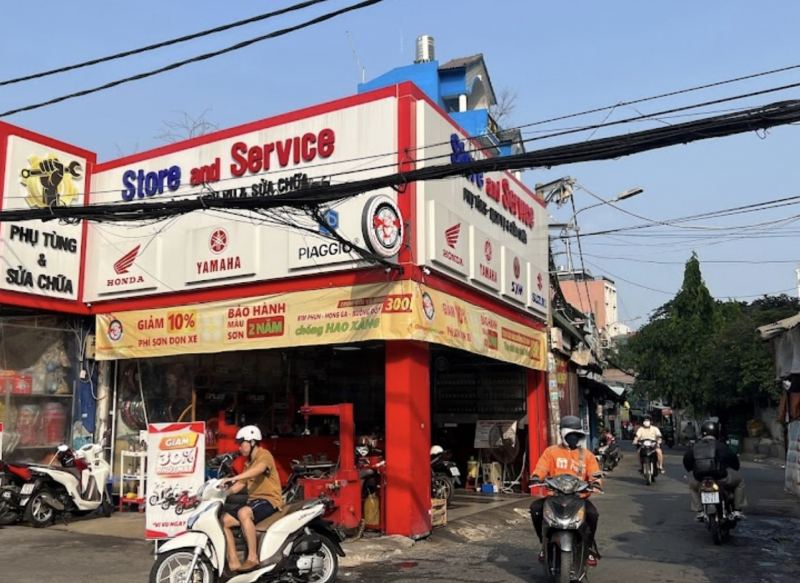 Store and Service - Sửa chữa và bảo dưỡng xe máy Quận 7 (Chuoisuaxethongminh.com)