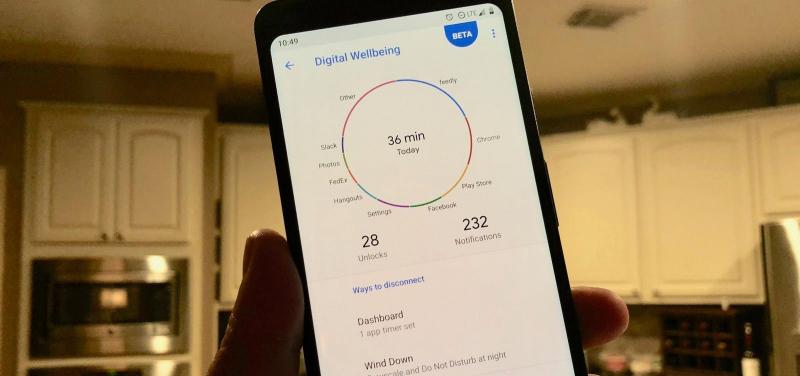 Sử dụng các tính năng Digital Wellbeing