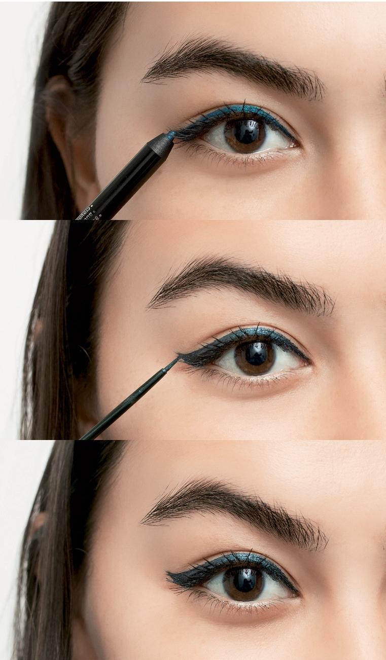 Sử dụng eyeliner dạng chì