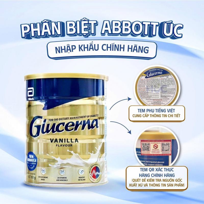 Sữa Abbott Glucerna Úc