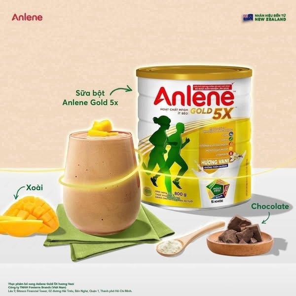 Sữa Anlene Gold 5X