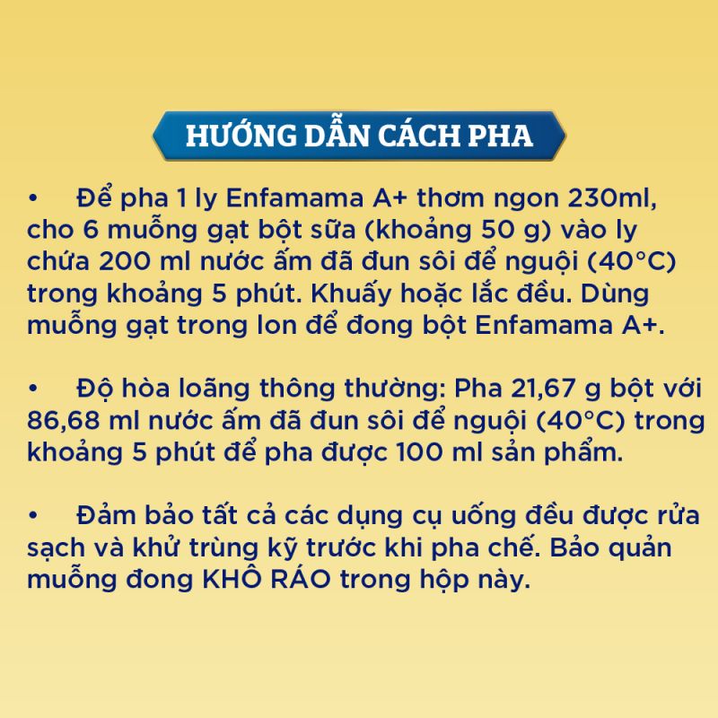 Sữa Bầu Enfamama A+