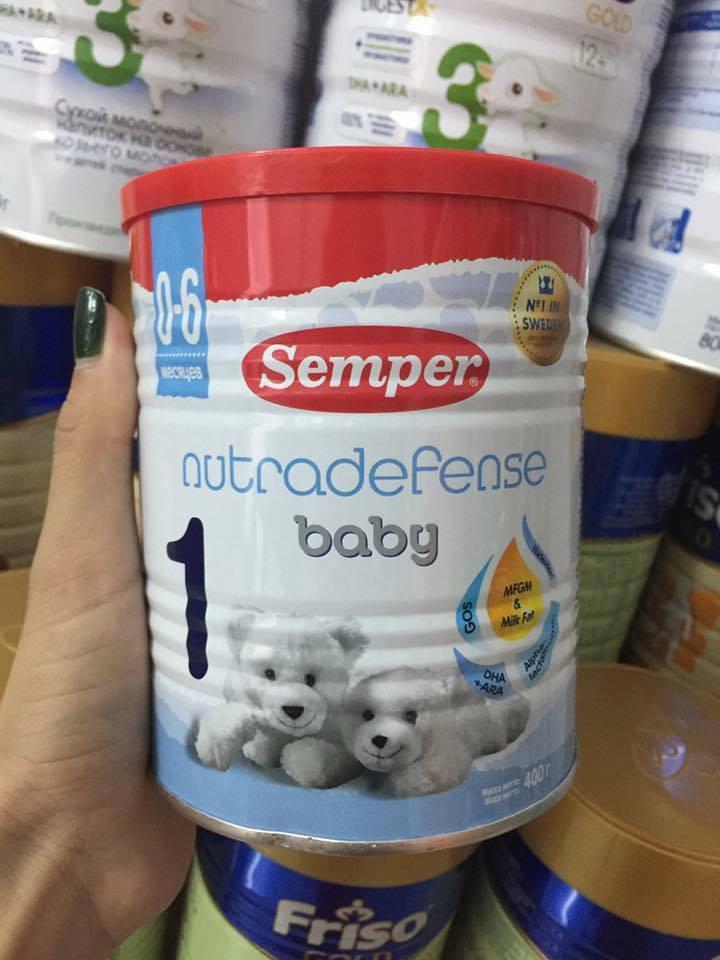 Sữa béo Nga Semper