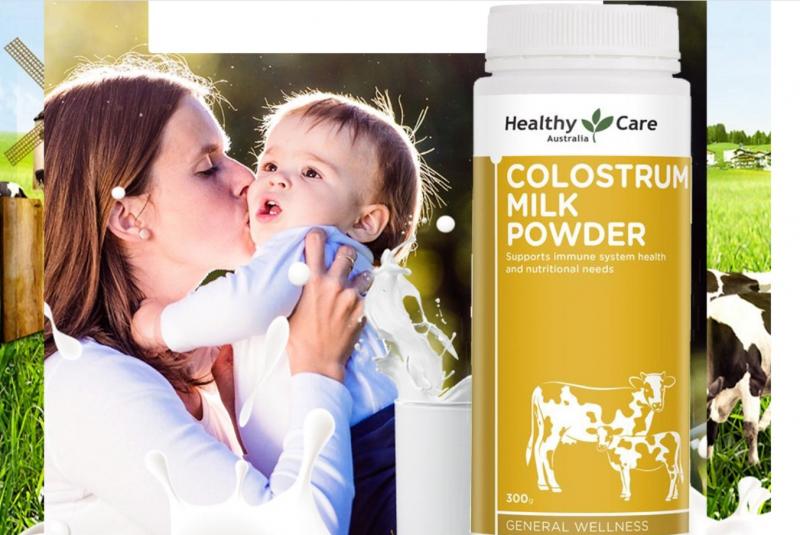 Sữa bò non Healthy Care Colostrum Milk Powder