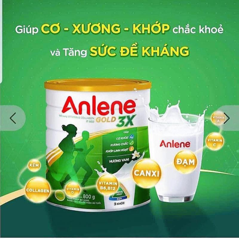 Sữa bột Anlene Gold