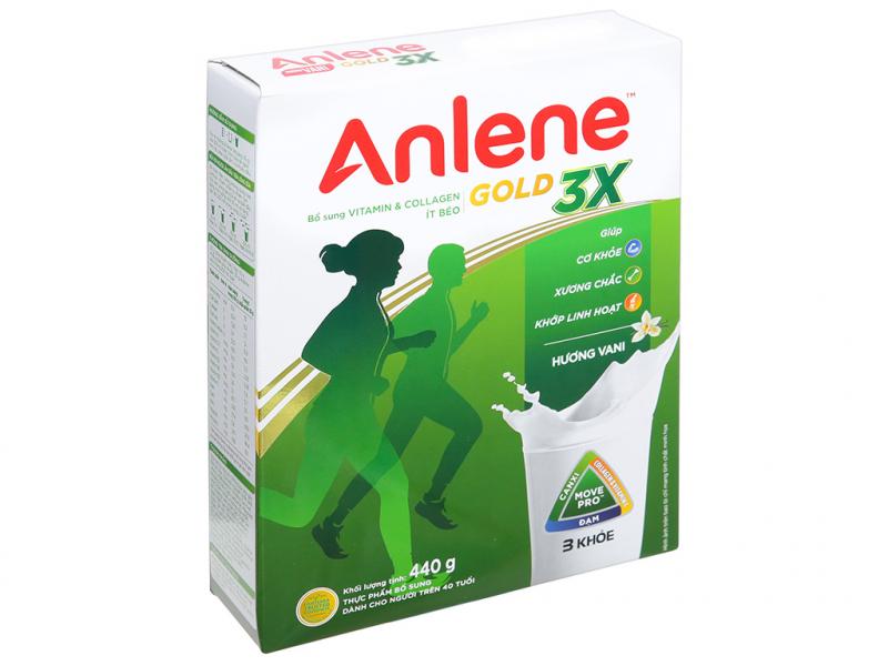 Sữa bột Anlene Gold Movepro Hộp 440g