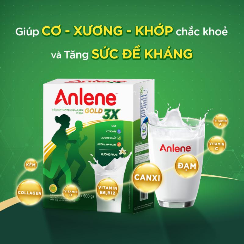 Sữa bột Anlene Gold Movepro Vani