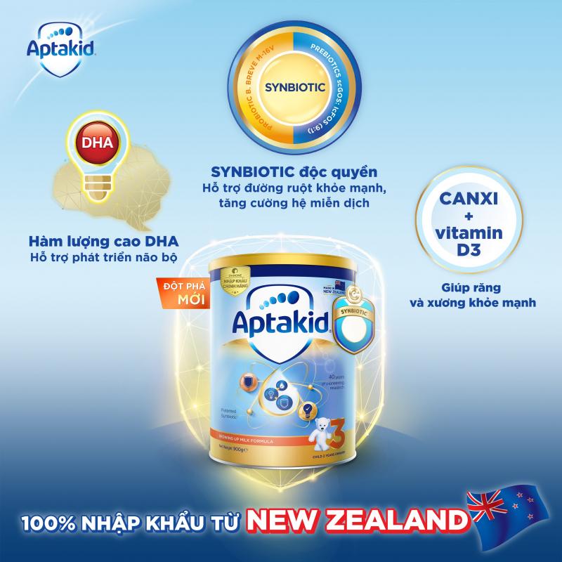 Sữa bột Aptakid New Zealand số 3 (cho bé từ 24 tháng)