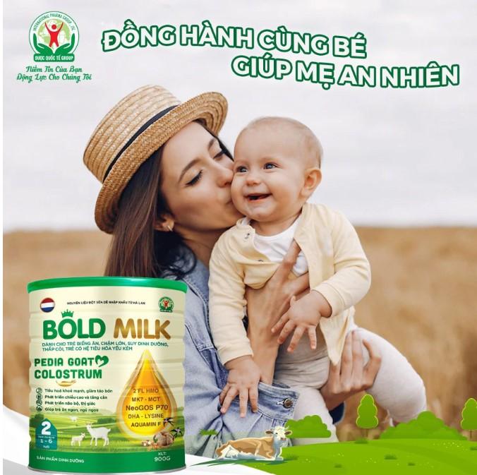 Sữa bột Bold Milk Pedia Goat Colostrum