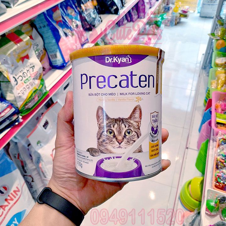 Sữa bột cho mèo Dr.Kyan Precaten 400g