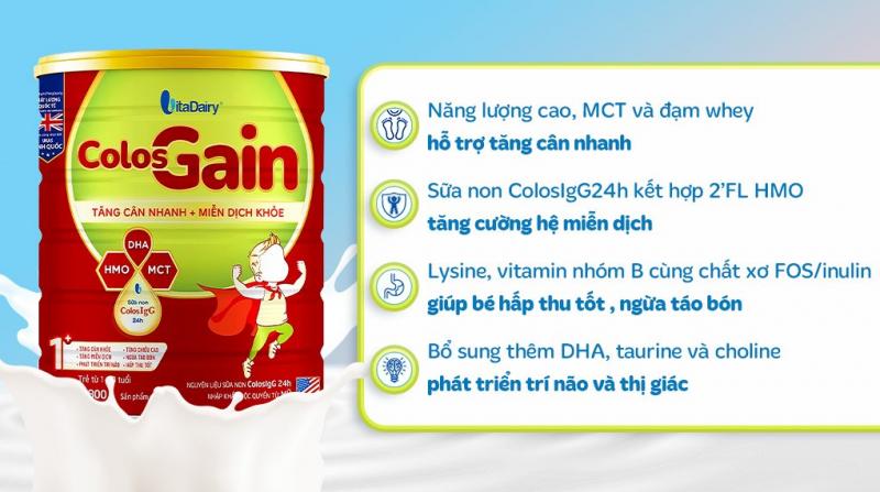 Sữa bột ColosBaby Gain 1+
