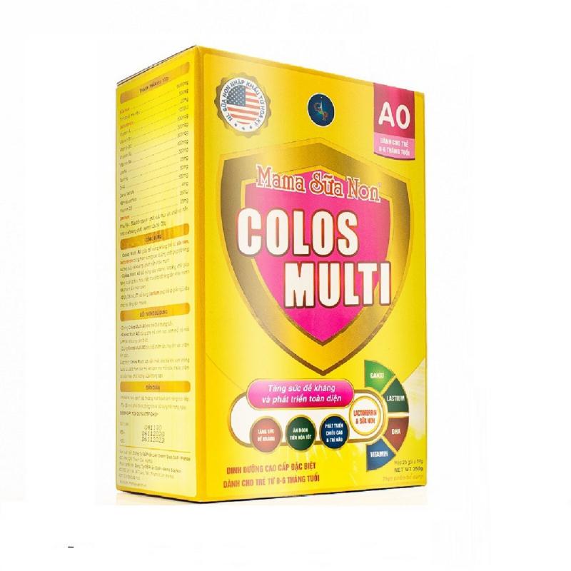 Sữa bột Colosmulti A0 hỗ trợ tăng cường sức đề kháng cho trẻ