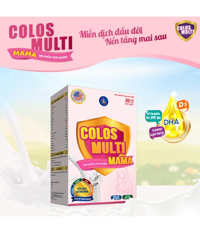 Với những lợi ích này, Colosmulti Mama là một lựa chọn tuyệt vời để đảm bảo sự phát triển toàn diện và sức khỏe của mẹ và thai nhi trong thời kỳ thai kỳ