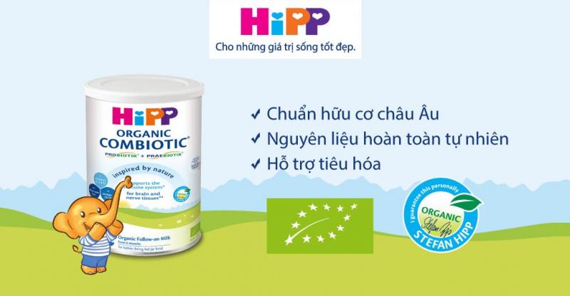 Sữa bột công thức HiPP Organic Combiotic
