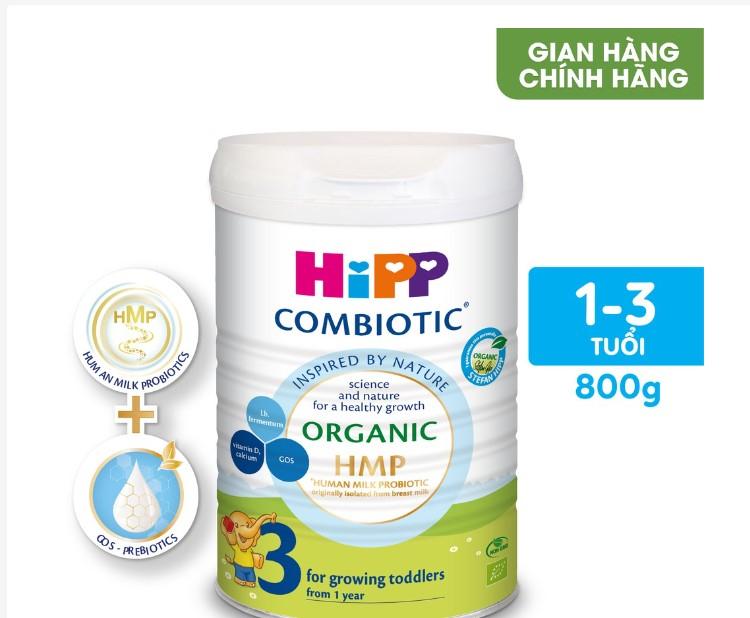 Sữa bột công thức HiPP 3 Organic Combiotic