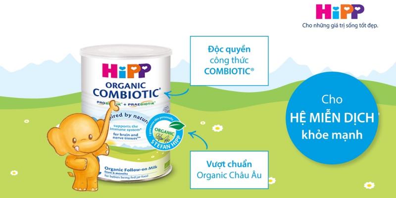 Sữa bột công thức hữu cơ HiPP ORGANIC COMBIOTIC®