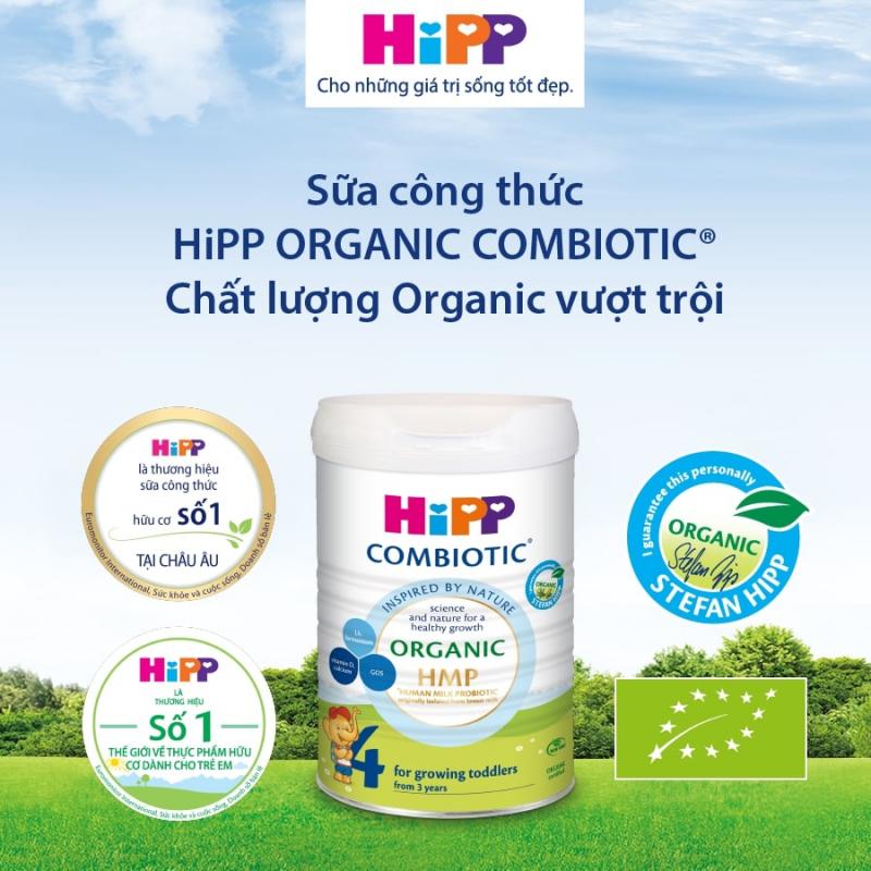 Sữa bột công thức hữu cơ HiPP ORGANIC COMBIOTIC®