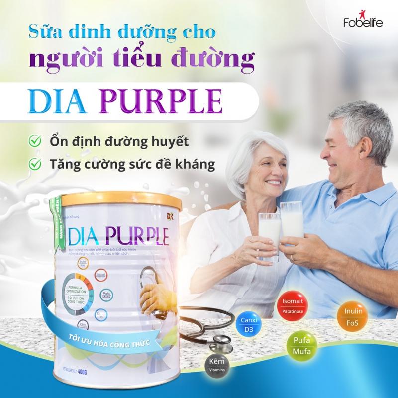 Sữa bột  Dia Purple ĐK