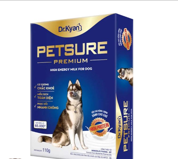 Sữa bột dinh dưỡng cao cấp Petsure Premium