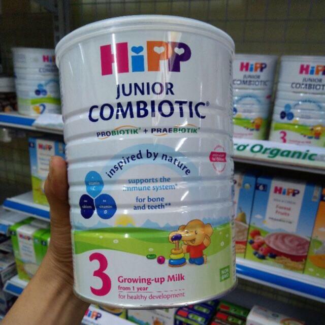 Sữa bột dinh dưỡng HiPP 3 Junior Combiotic Organic