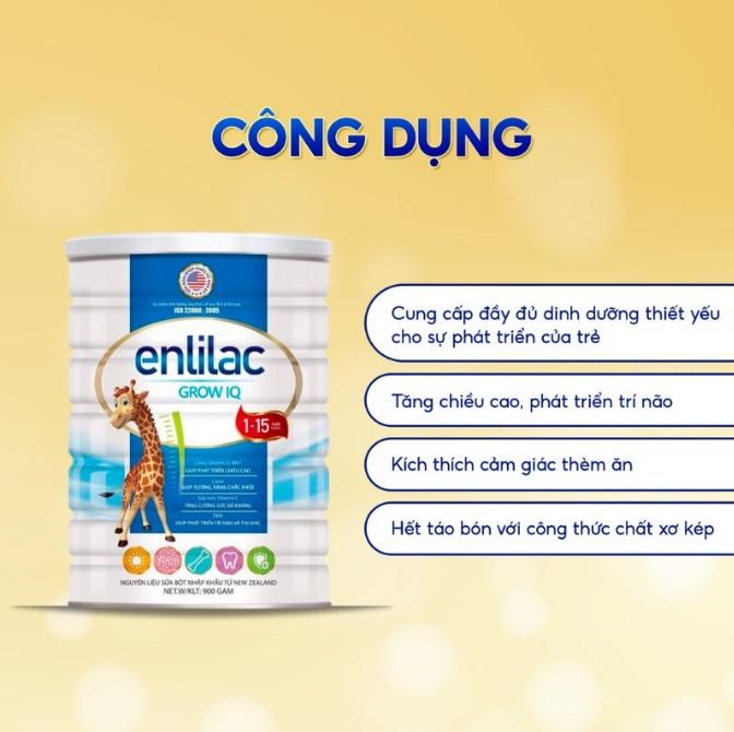 Sữa bột Enlilac Grow IQ