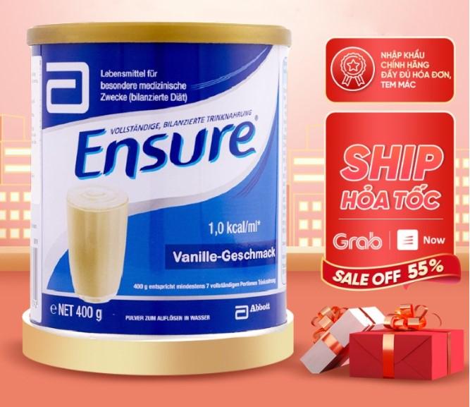 Sữa bột Ensure Powder Vanille-Geschmask