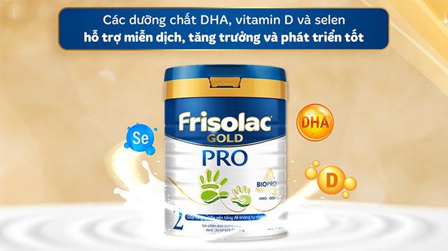 Sữa bột Friso Gold số 2