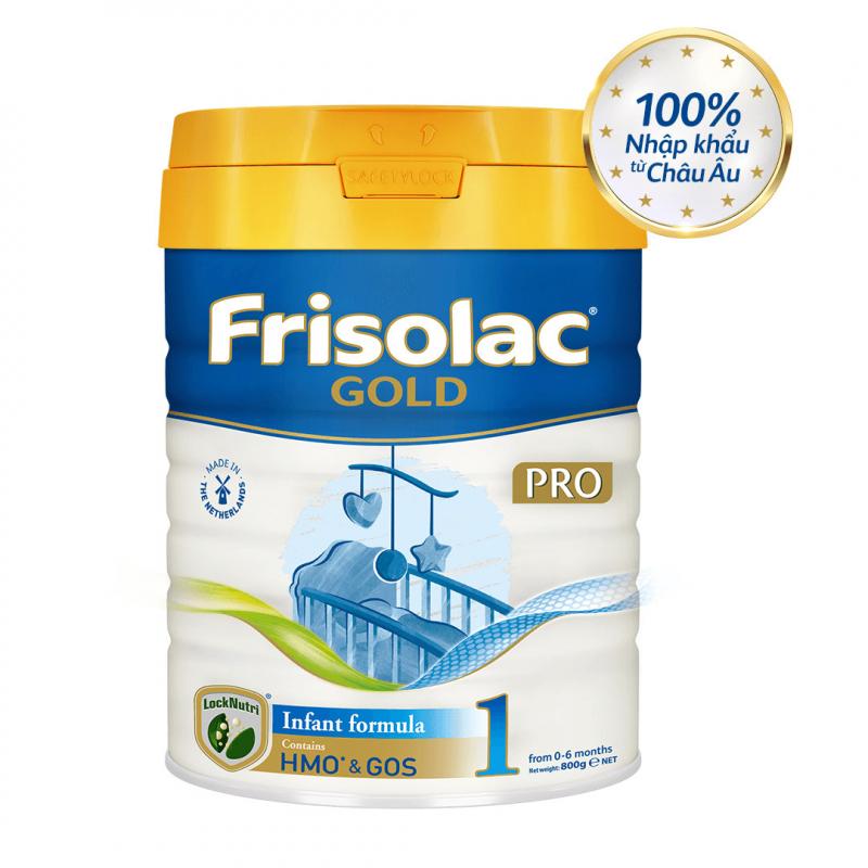 Sữa Bột Frisolac Gold Pro 1 Cho Trẻ Từ 0-6 Tháng 800g