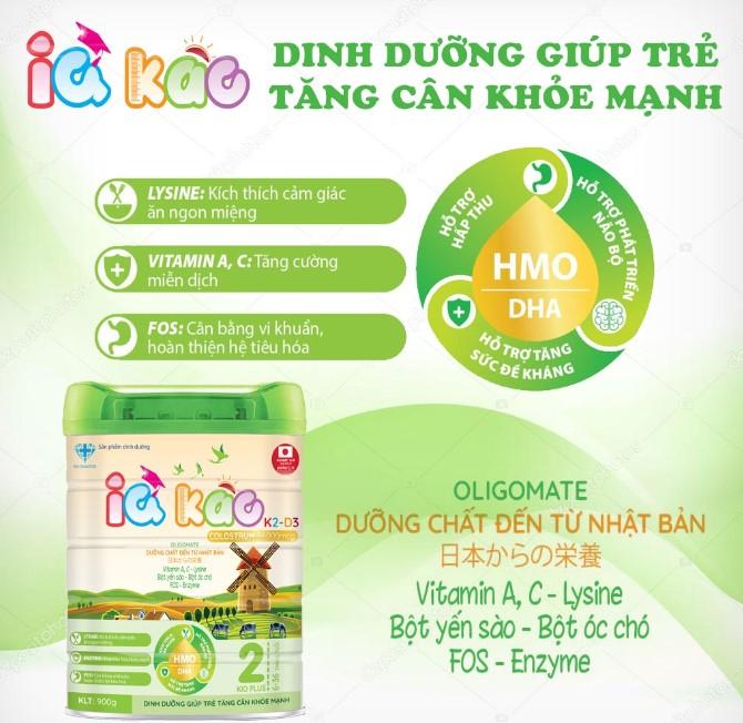 Sữa bột IQ Kao Baby giúp bé ăn ngon tiêu hóa tốt tăng cân khỏe mạnh tăng cường hệ miễn dịch