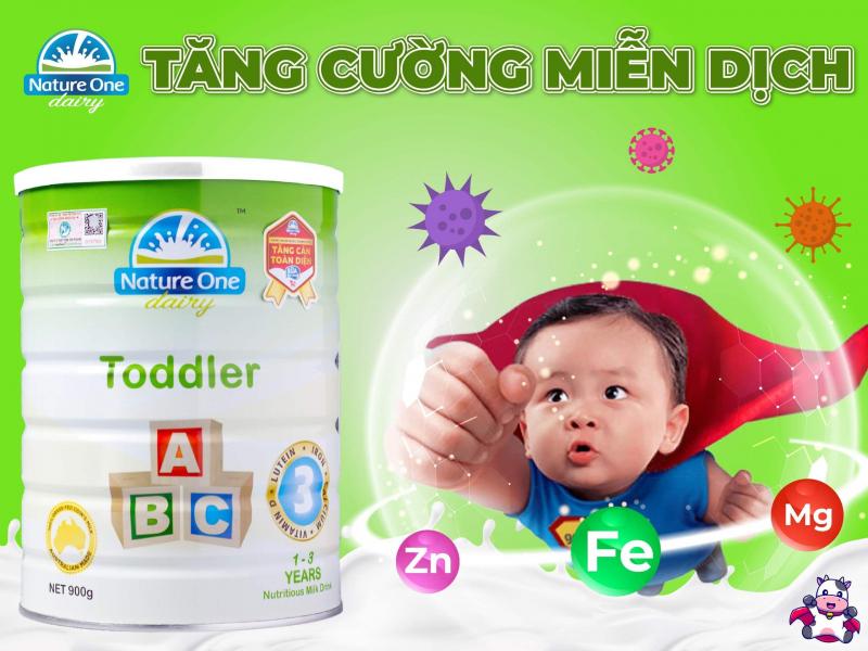 Sữa bột Nature one dành cho bé từ 1-3 tuổi