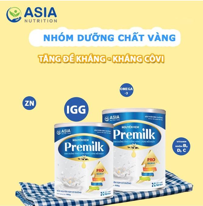 Sữa bột nguyên kem Premilk Asia Nutrition