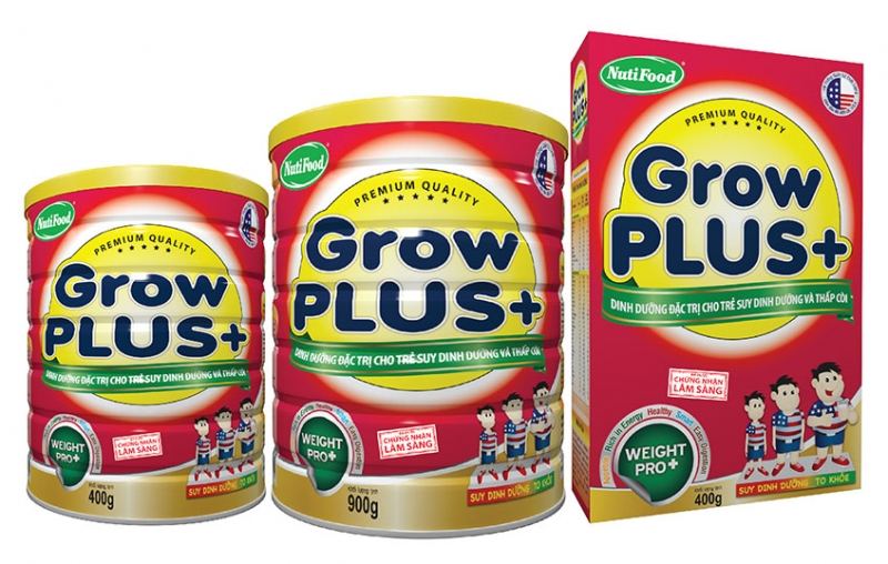 Sữa bột Nutifood Grow Plus +