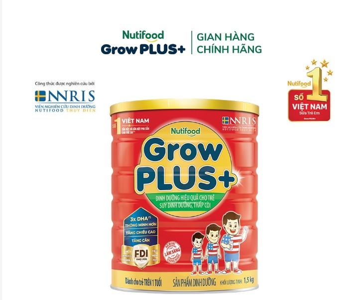 Sữa bột Nutifood Grow Plus +