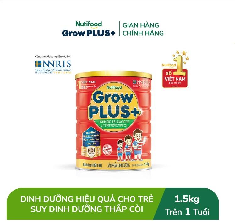 Sữa bột Nutifood Grow Plus +