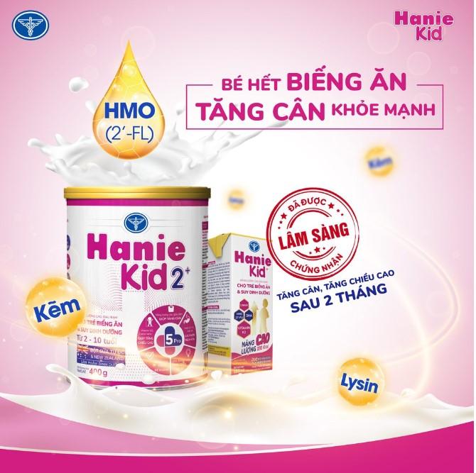 Sữa bột Nutricare Hanie Kid 2+