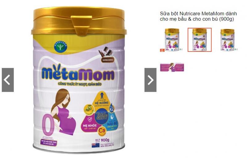 Sữa bột Nutricare MetaMom